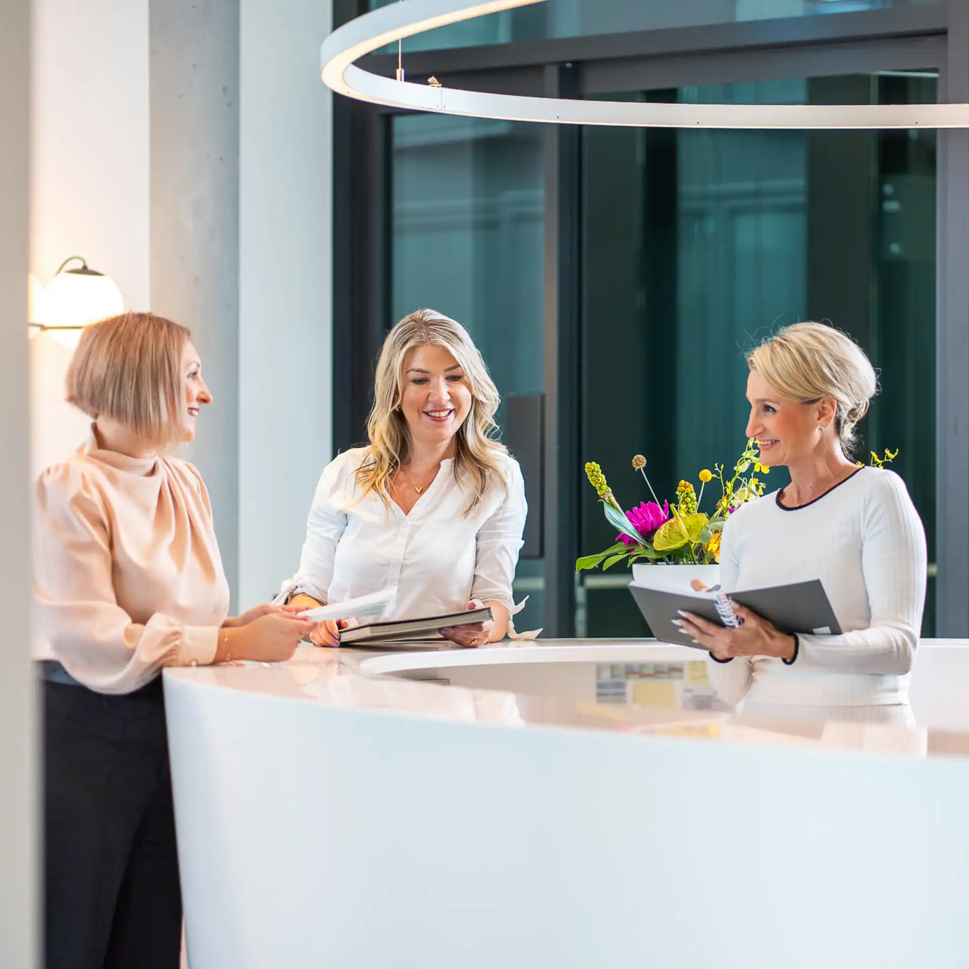 Arbeitsumgebung HH - Empfang